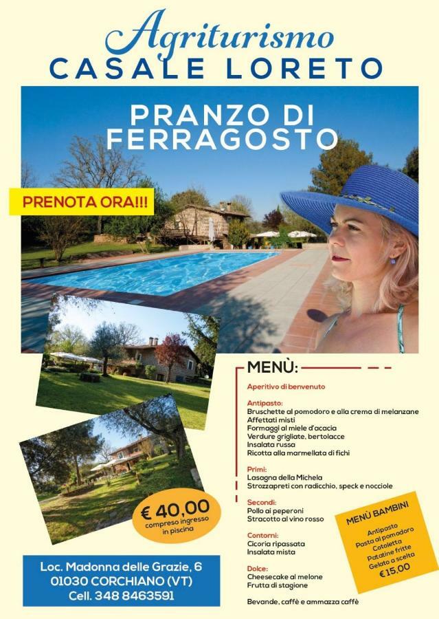 Agriturismo Casale Loreto Corchiano Exterior foto